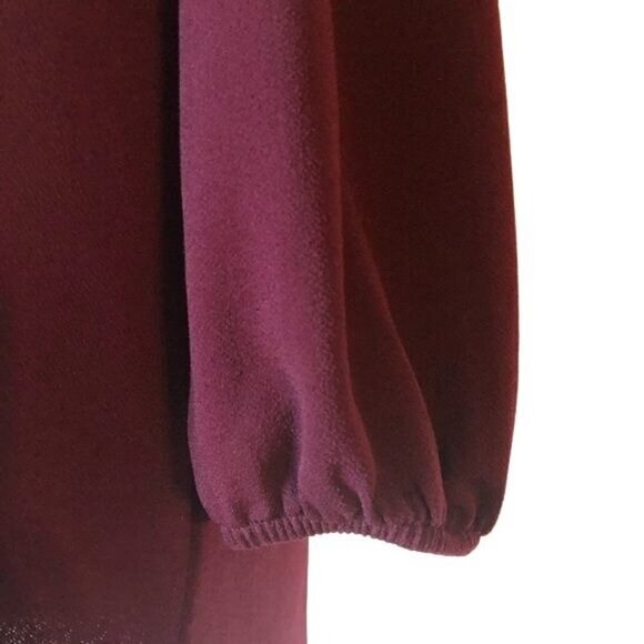 Express Purple Lace Back Tunic Top Sz.L - Picture 4 of 9